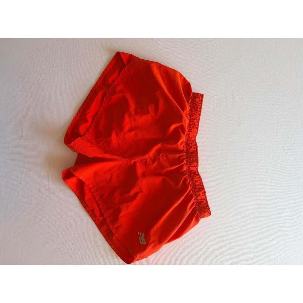 New Balance Women's Orange and Red Shorts